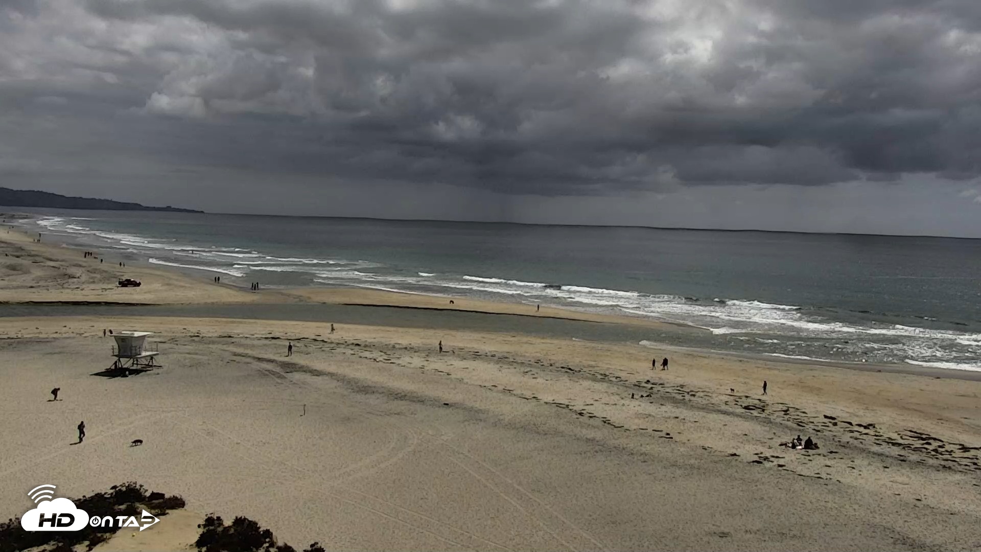 Snapshot of Del Mar Beach North Live Webcam taken Apr 27, 2026, 2:27pm PDT