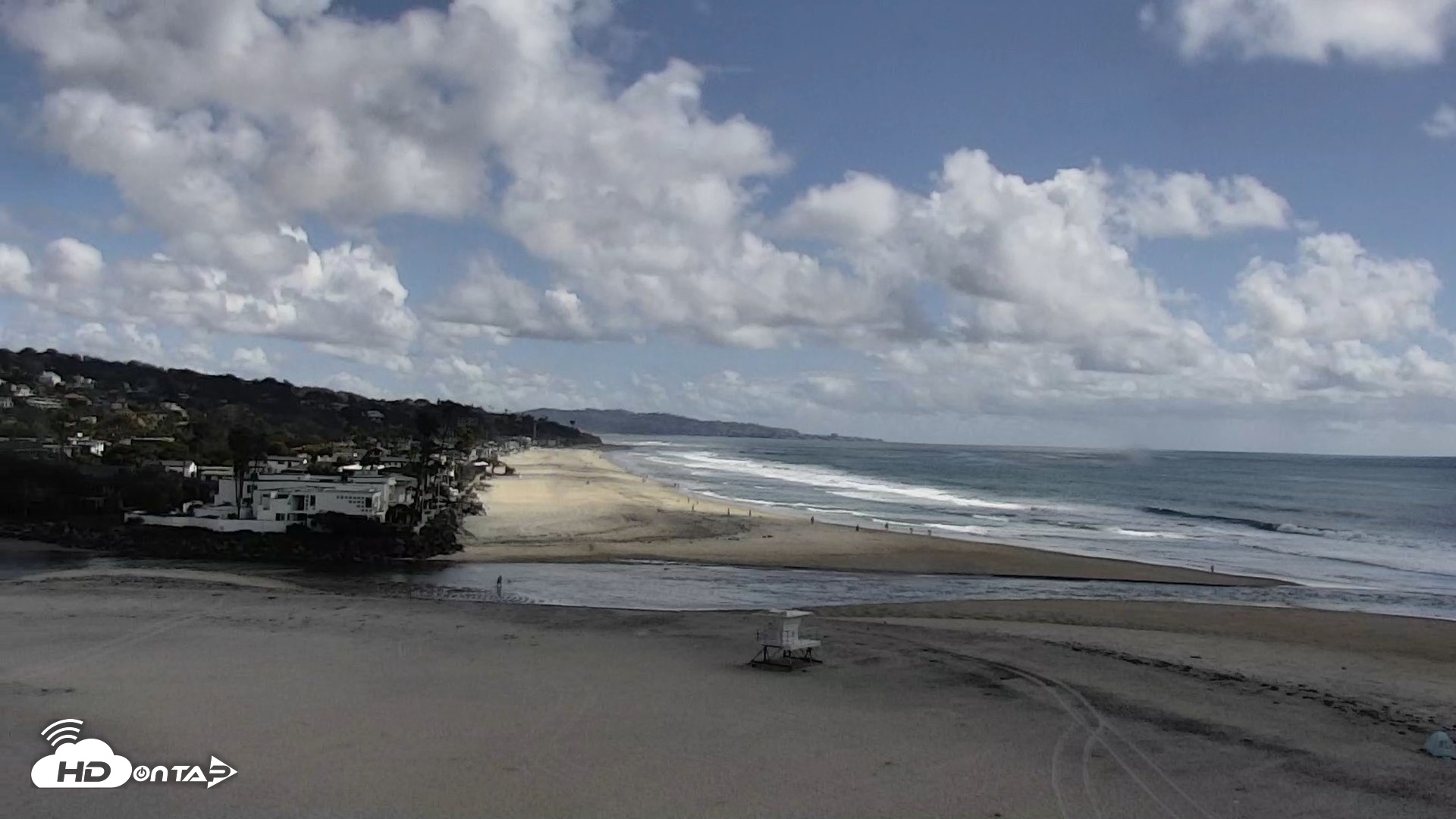Snapshot of Del Mar Beach North Live Webcam taken Apr 13, 2026, 3:16pm PDT