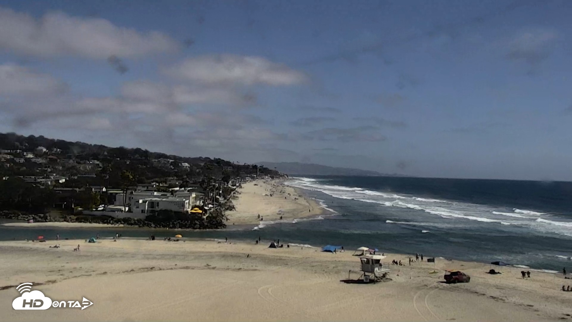 Snapshot of Del Mar Beach North Live Webcam taken Jul 6, 2026, 3:33pm PDT