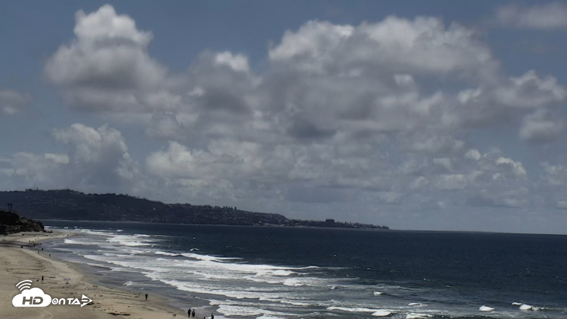 Snapshot of Del Mar Beach North Live Webcam taken May 5, 2026, 1:03pm PDT