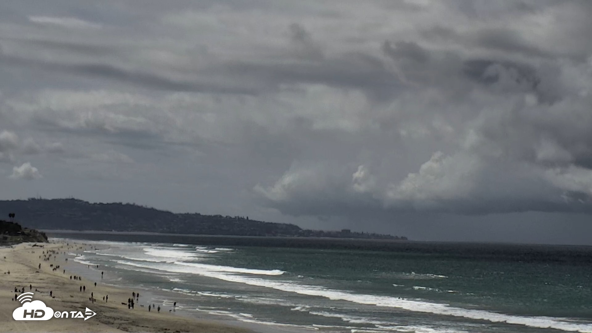 Snapshot of Del Mar Beach North Live Webcam taken Apr 12, 2026, 11:34am PDT