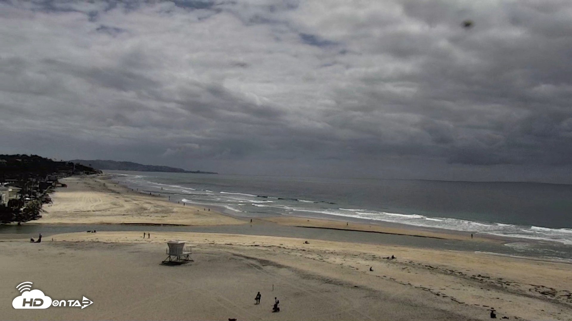 Snapshot of Del Mar Beach North Live Webcam taken Apr 27, 2026, 1:39pm PDT