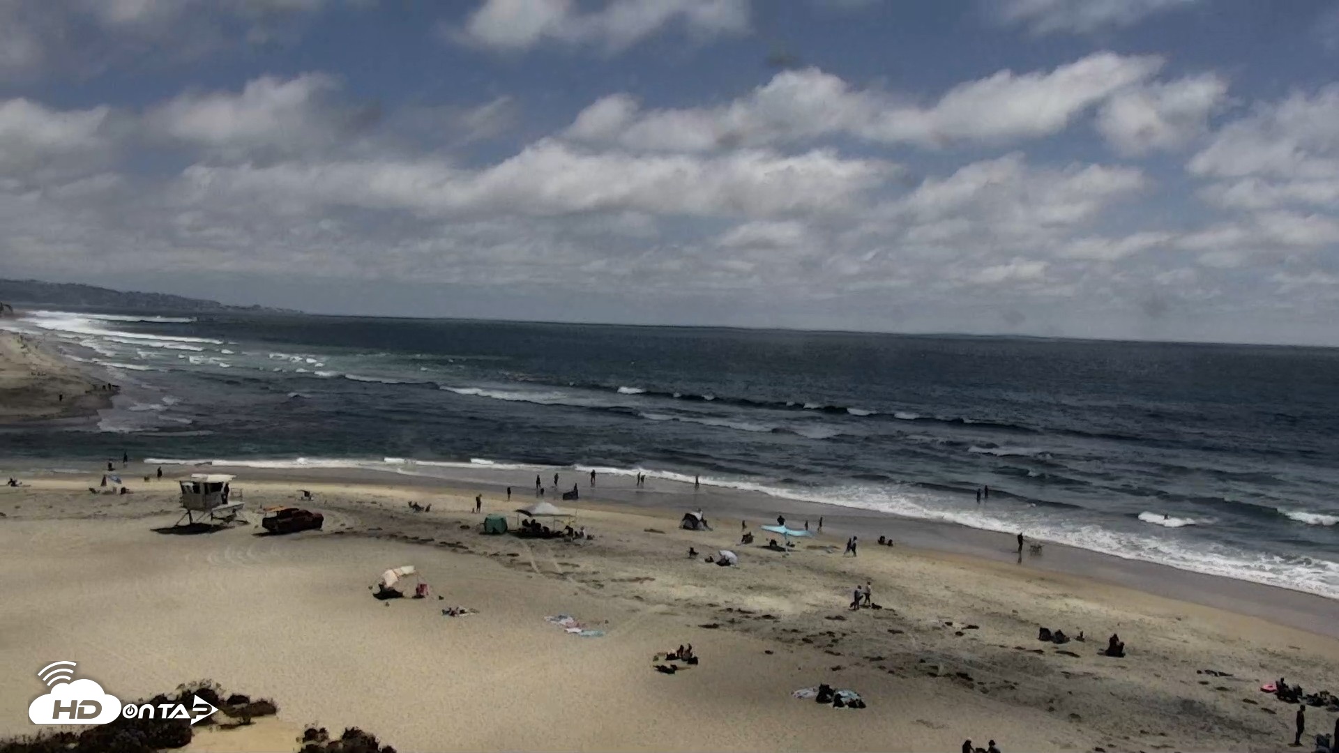 Snapshot of Del Mar Beach North Live Webcam taken Jun 19, 2026, 2:38pm PDT