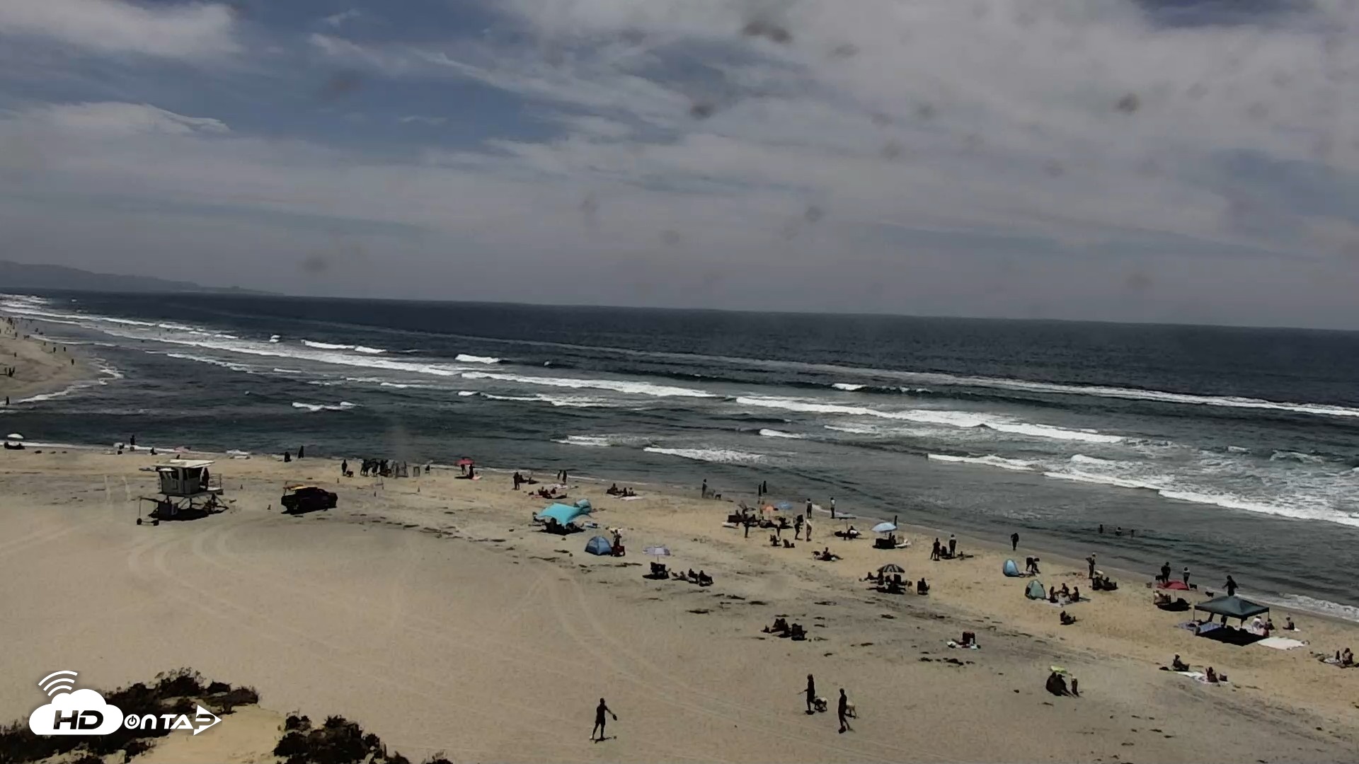 Snapshot of Del Mar Beach North Live Webcam taken Jul 3, 2026, 1:06pm PDT
