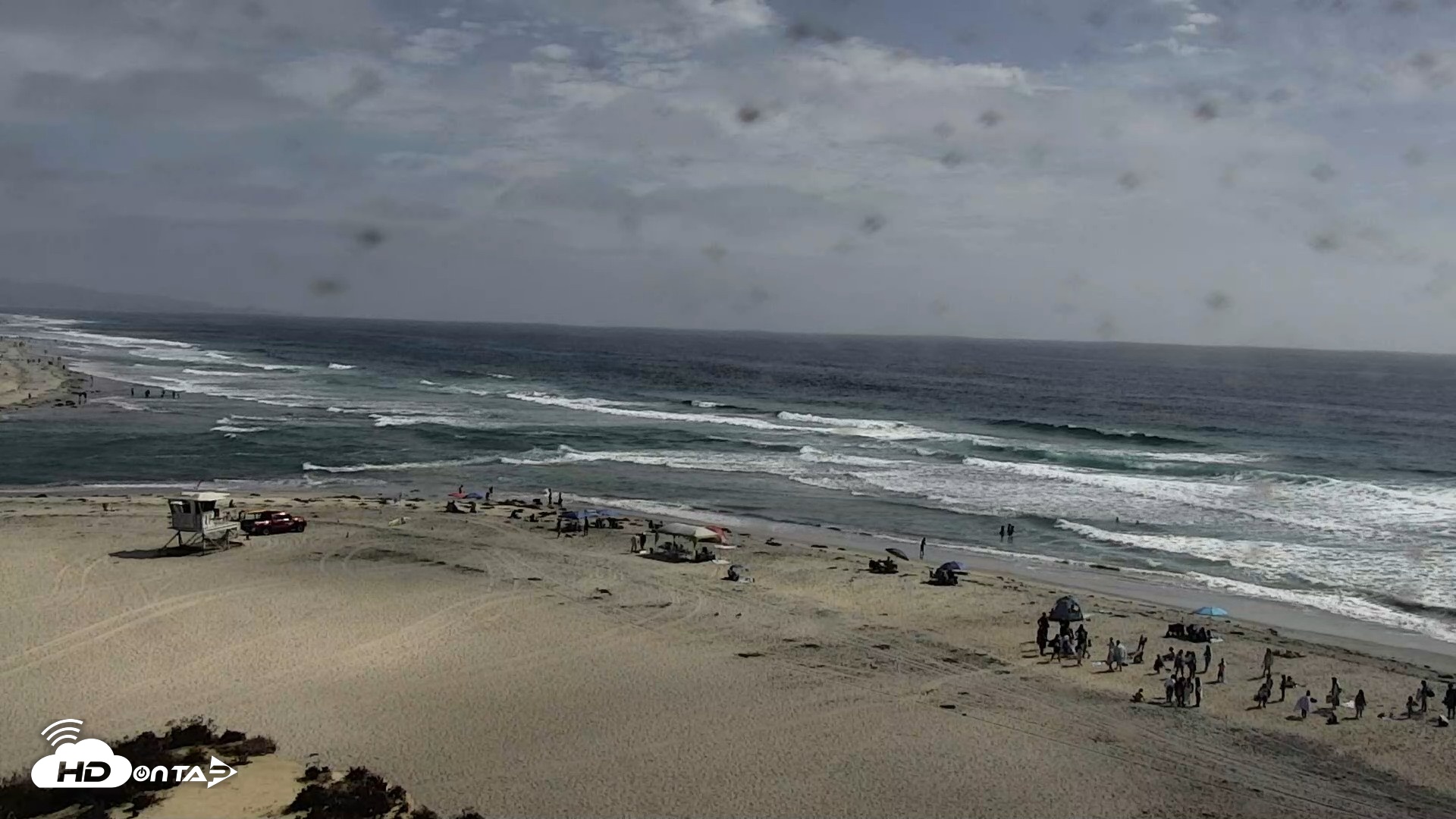 Snapshot of Del Mar Beach North Live Webcam taken Jul 24, 2026, 3:59pm PDT