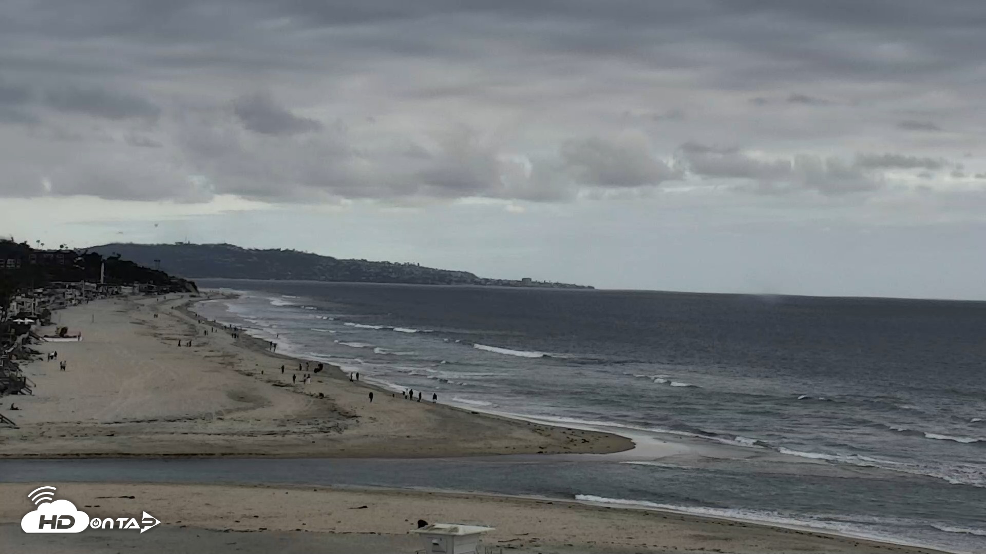 Snapshot of Del Mar Beach North Live Webcam taken May 3, 2026, 5:59pm PDT