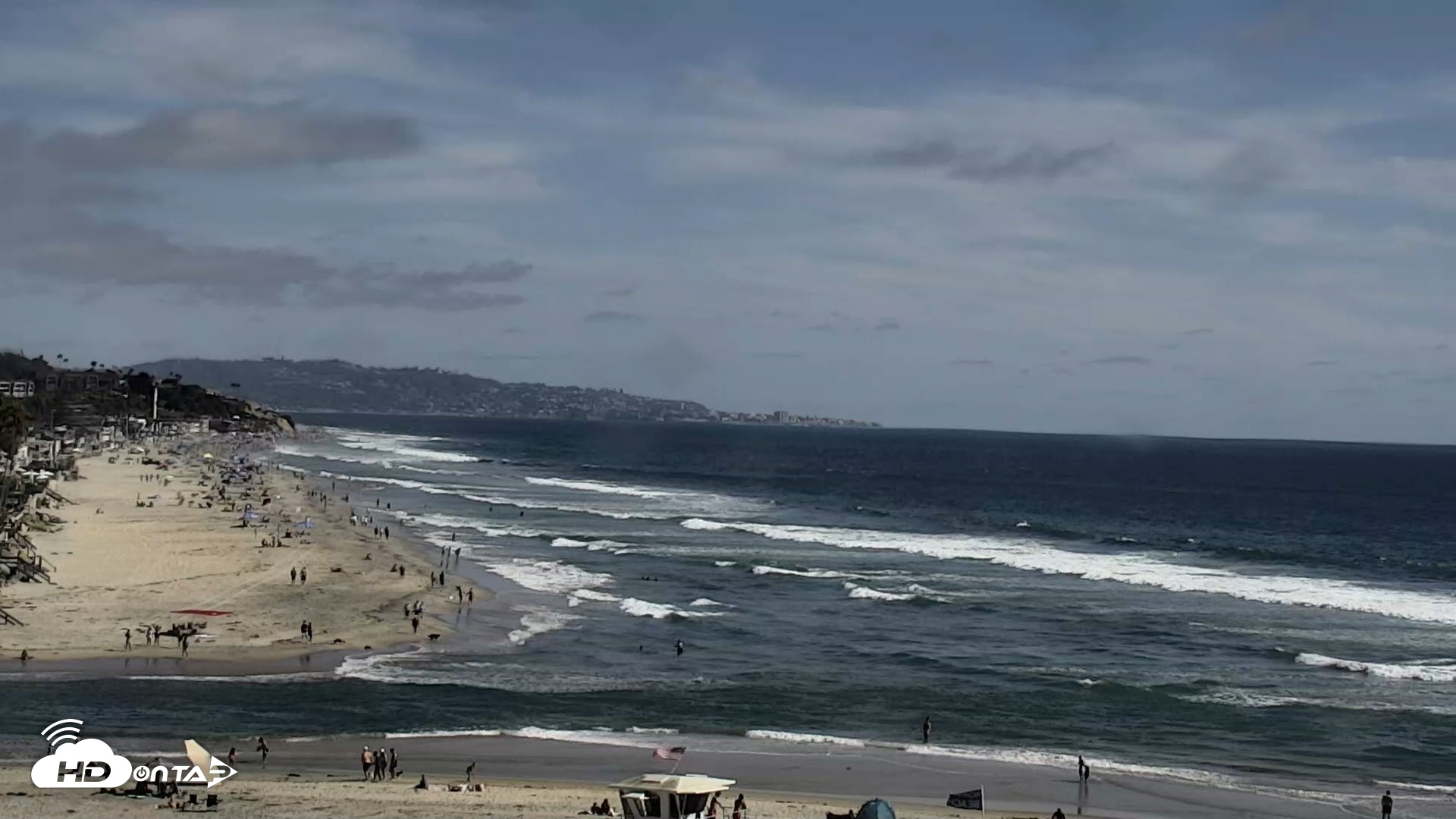 Snapshot of Del Mar Beach North Live Webcam taken Jun 21, 2026, 4:27pm PDT