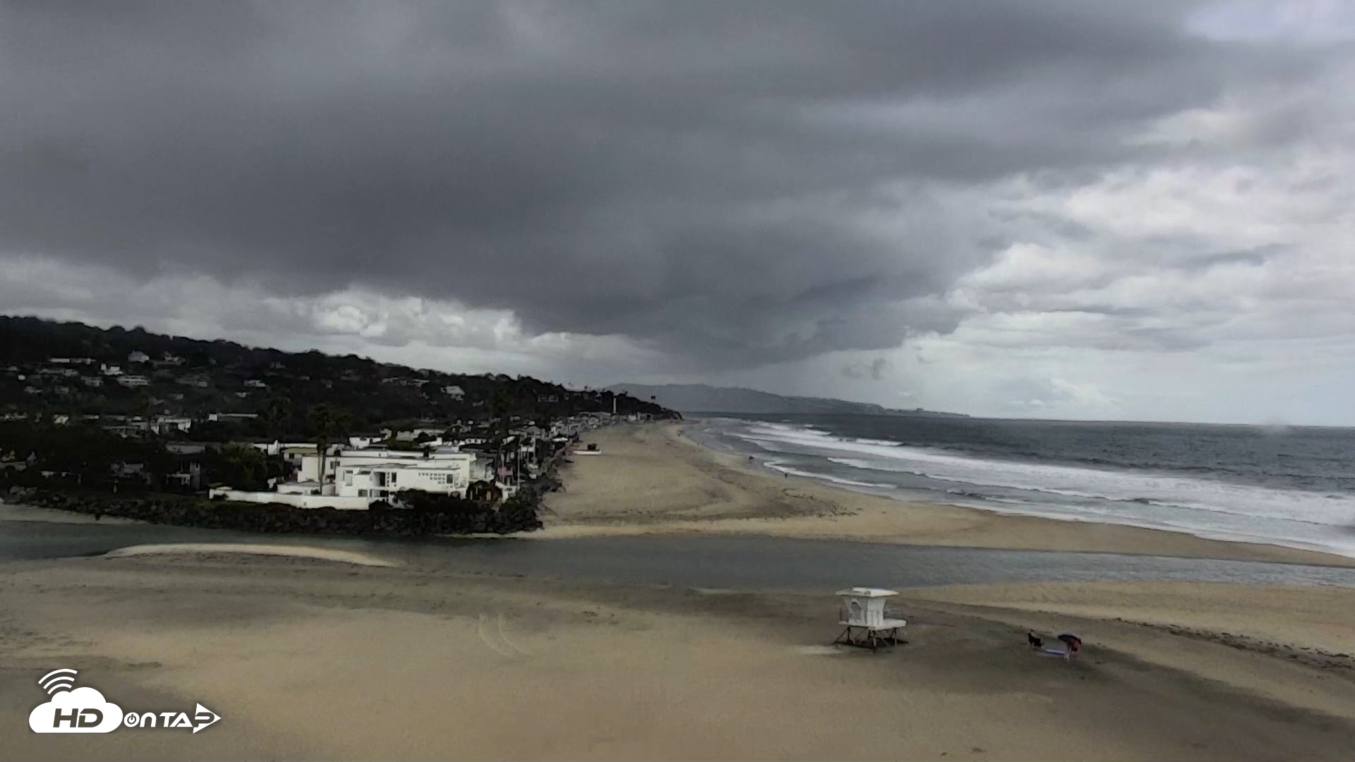 Snapshot of Del Mar Beach North Live Webcam taken Apr 12, 2026, 11:53am PDT