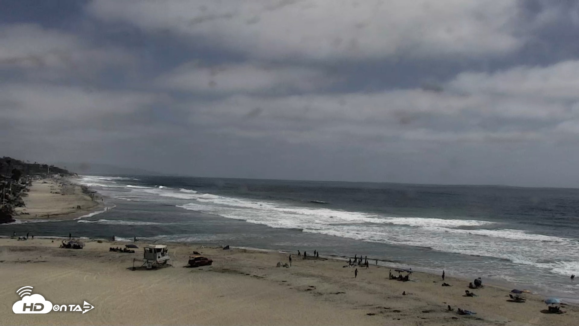 Snapshot of Del Mar Beach North Live Webcam taken Jul 8, 2026, 3:25pm PDT