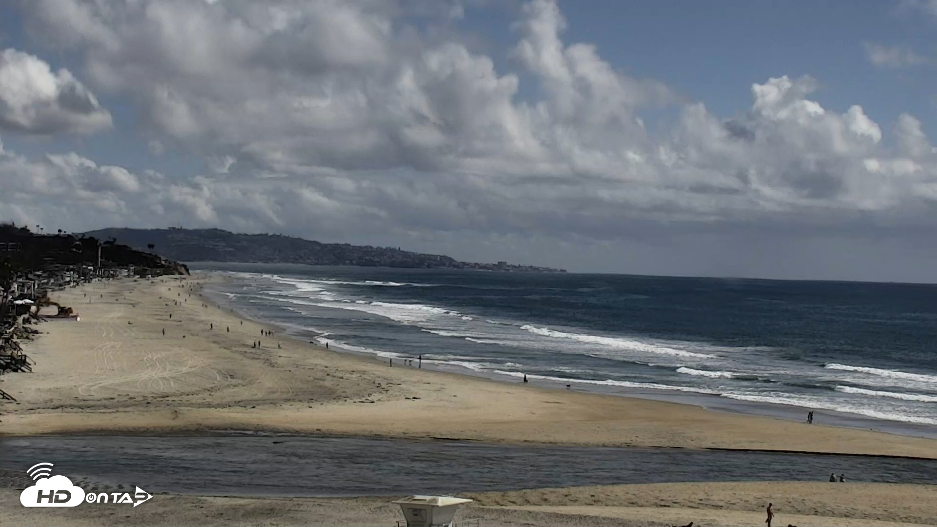 Snapshot of Del Mar Beach North Live Webcam taken Apr 13, 2026, 3:26pm PDT