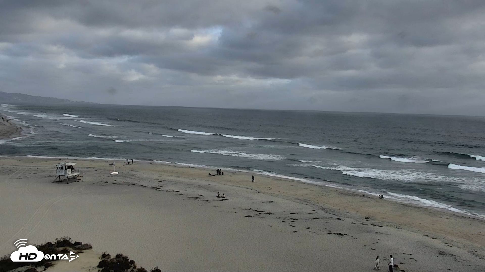 Snapshot of Del Mar Beach North Live Webcam taken Jun 29, 2026, 7:06pm PDT