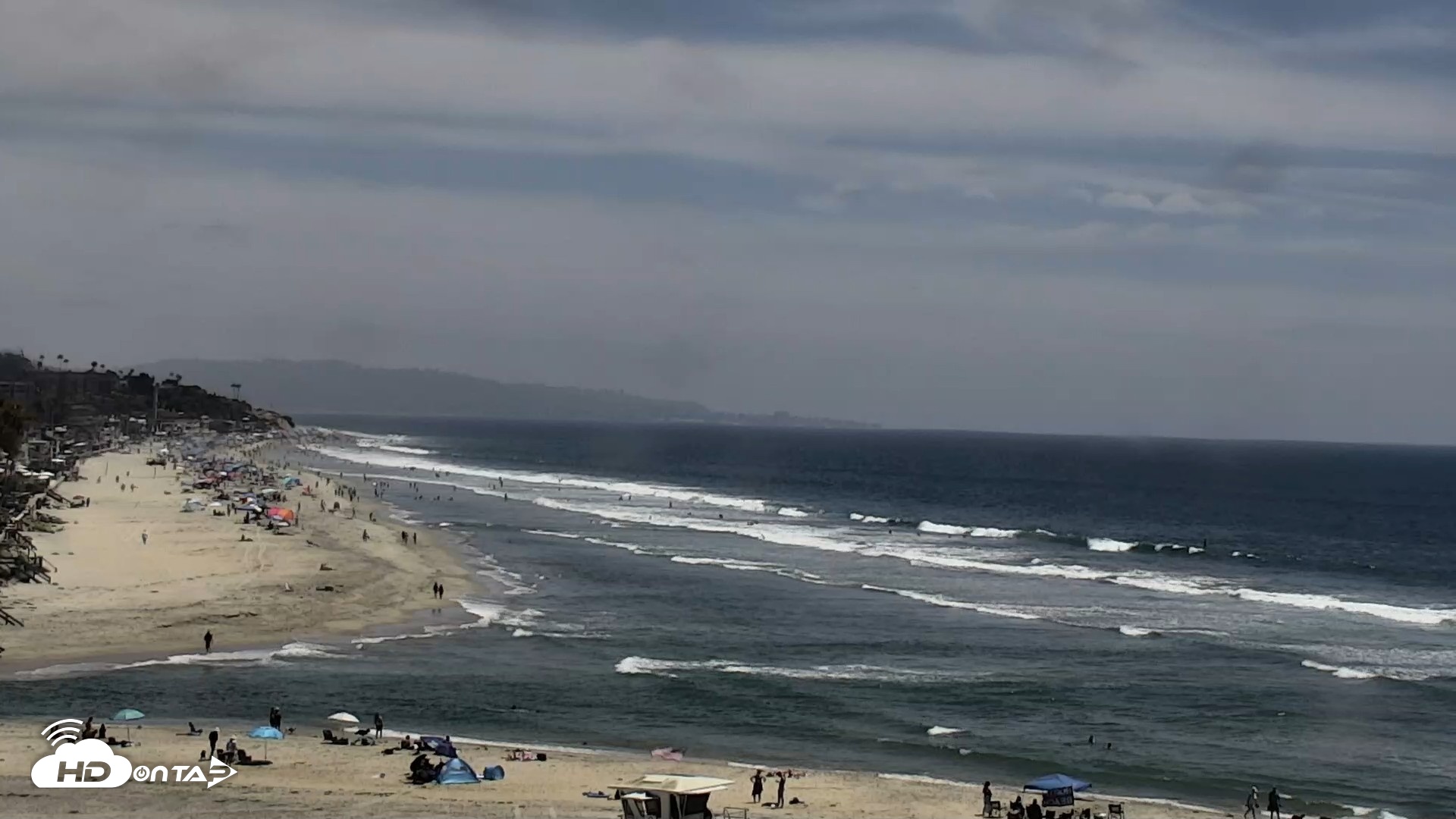 Snapshot of Del Mar Beach North Live Webcam taken Jul 3, 2026, 2:09pm PDT
