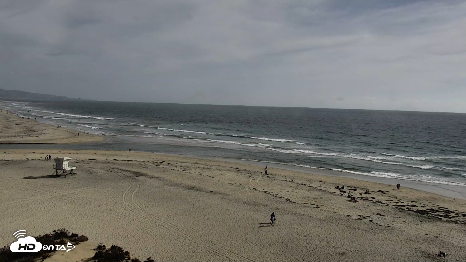 Snapshot of Del Mar Beach North Live Webcam taken Apr 29, 2026, 4:49pm PDT