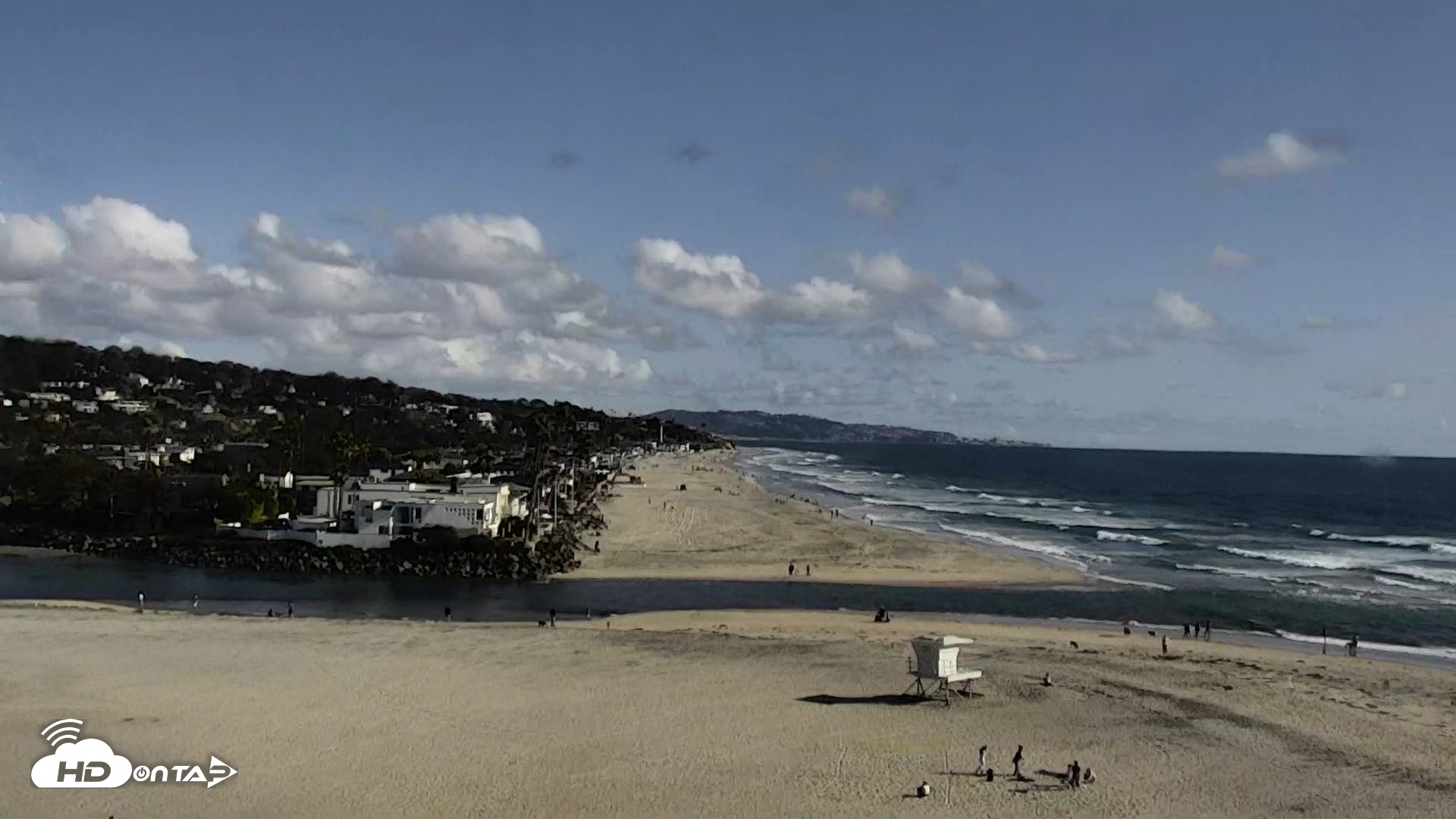 Snapshot of Del Mar Beach North Live Webcam taken Apr 26, 2026, 5:02pm PDT