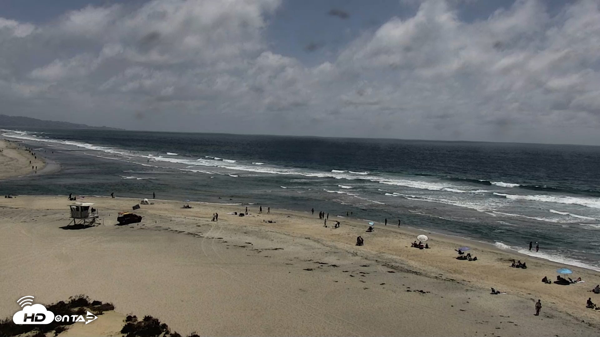 Snapshot of Del Mar Beach North Live Webcam taken Jun 30, 2026, 2:19pm PDT