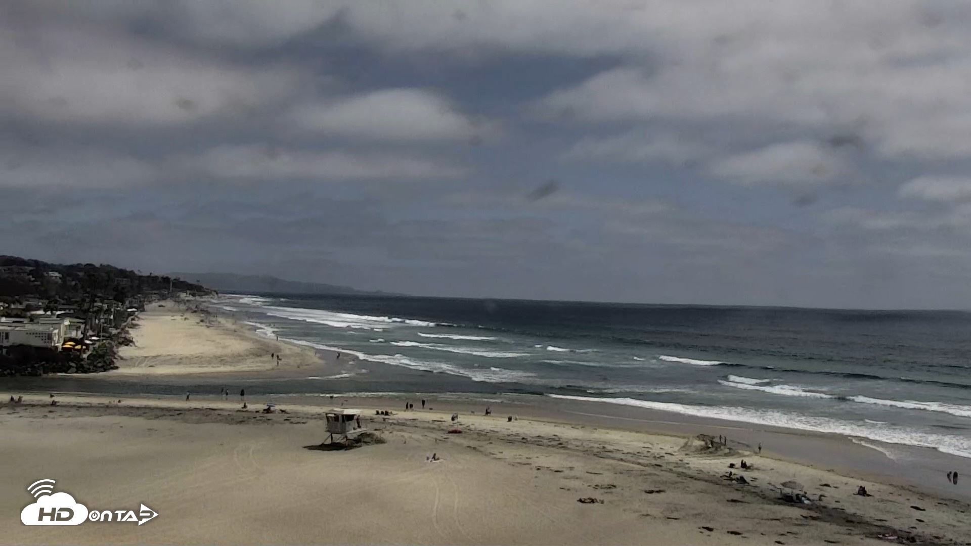 Snapshot of Del Mar Beach North Live Webcam taken Jun 10, 2026, 2:51pm PDT