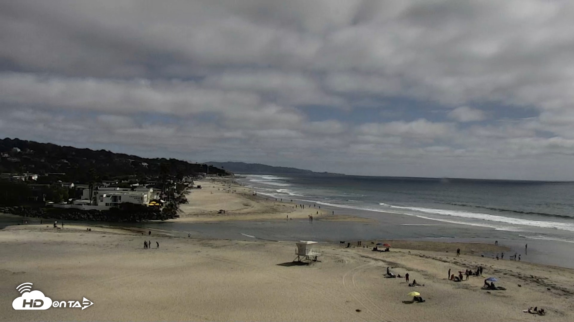 Snapshot of Del Mar Beach North Live Webcam taken Apr 10, 2026, 3:25pm PDT