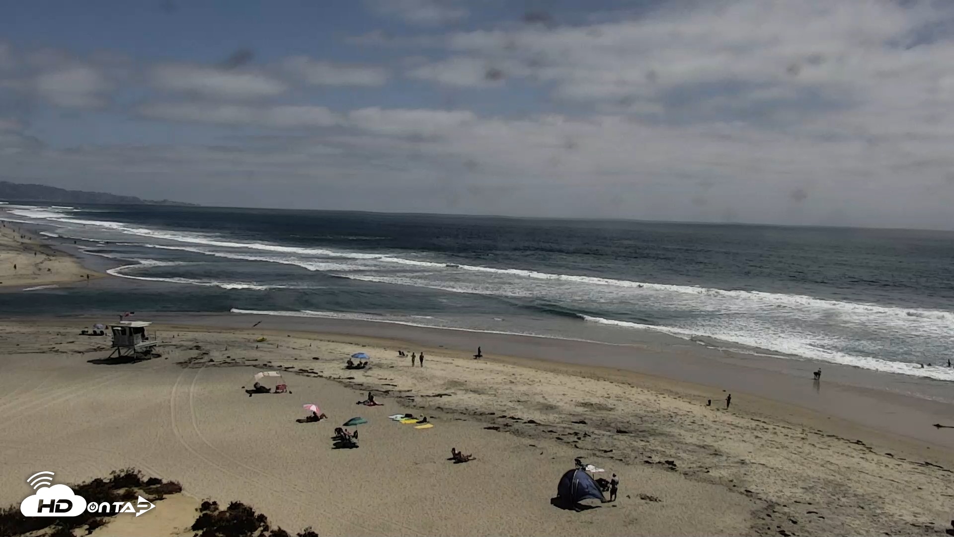 Snapshot of Del Mar Beach North Live Webcam taken Jun 17, 2026, 2:56pm PDT