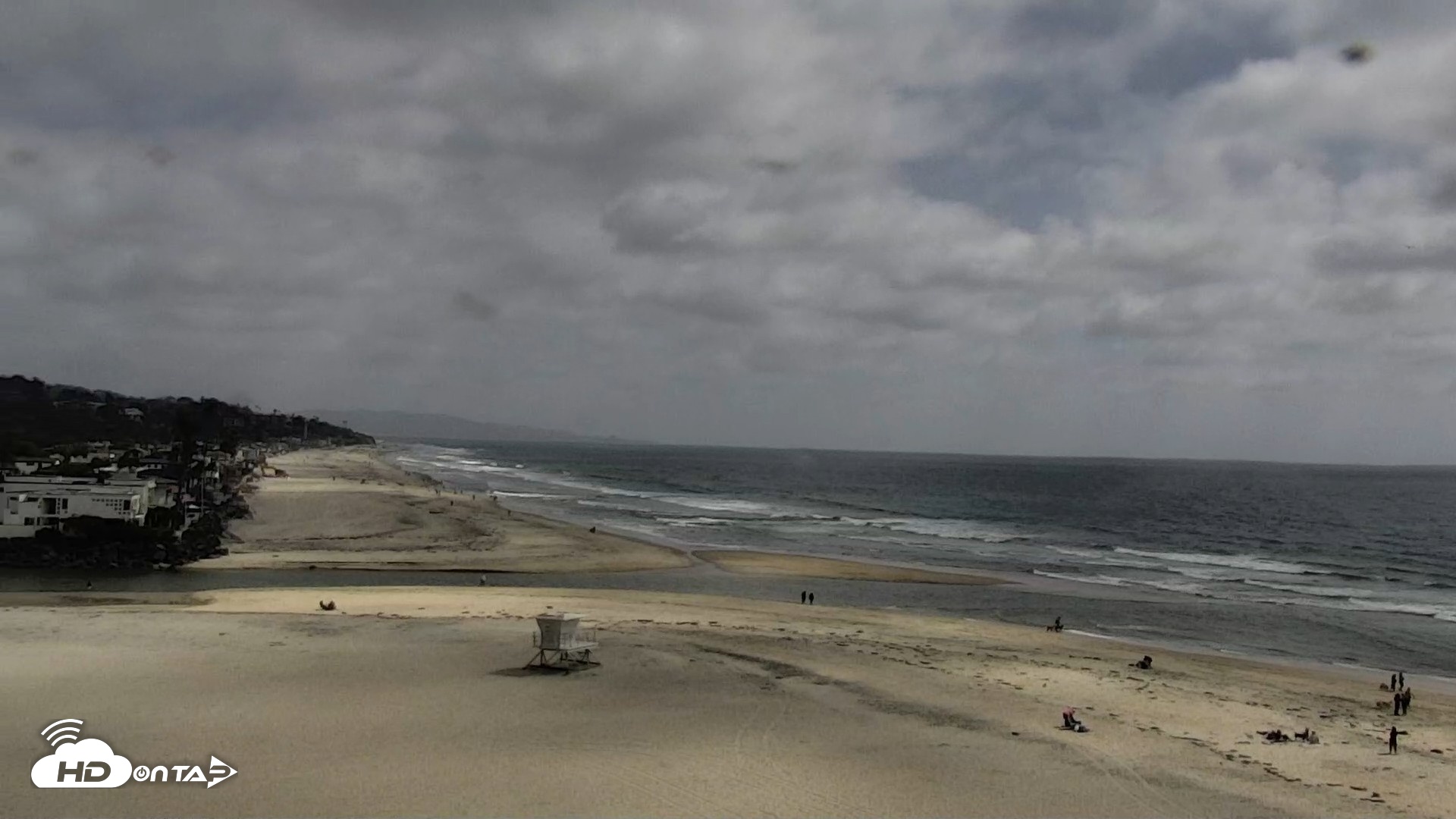 Snapshot of Del Mar Beach North Live Webcam taken Apr 30, 2026, 3:19pm PDT