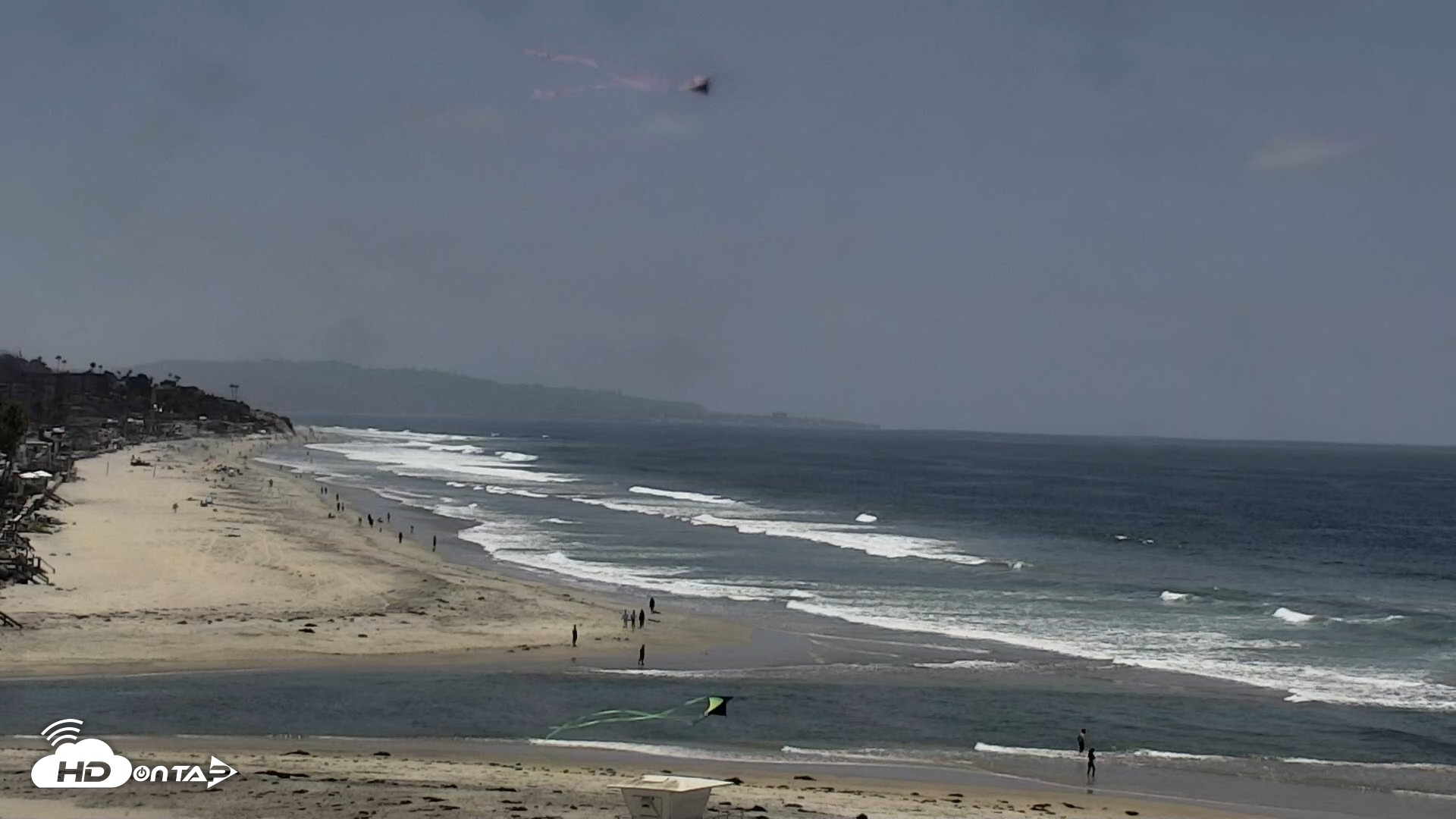 Snapshot of Del Mar Beach North Live Webcam taken Jun 2, 2026, 12:47pm PDT