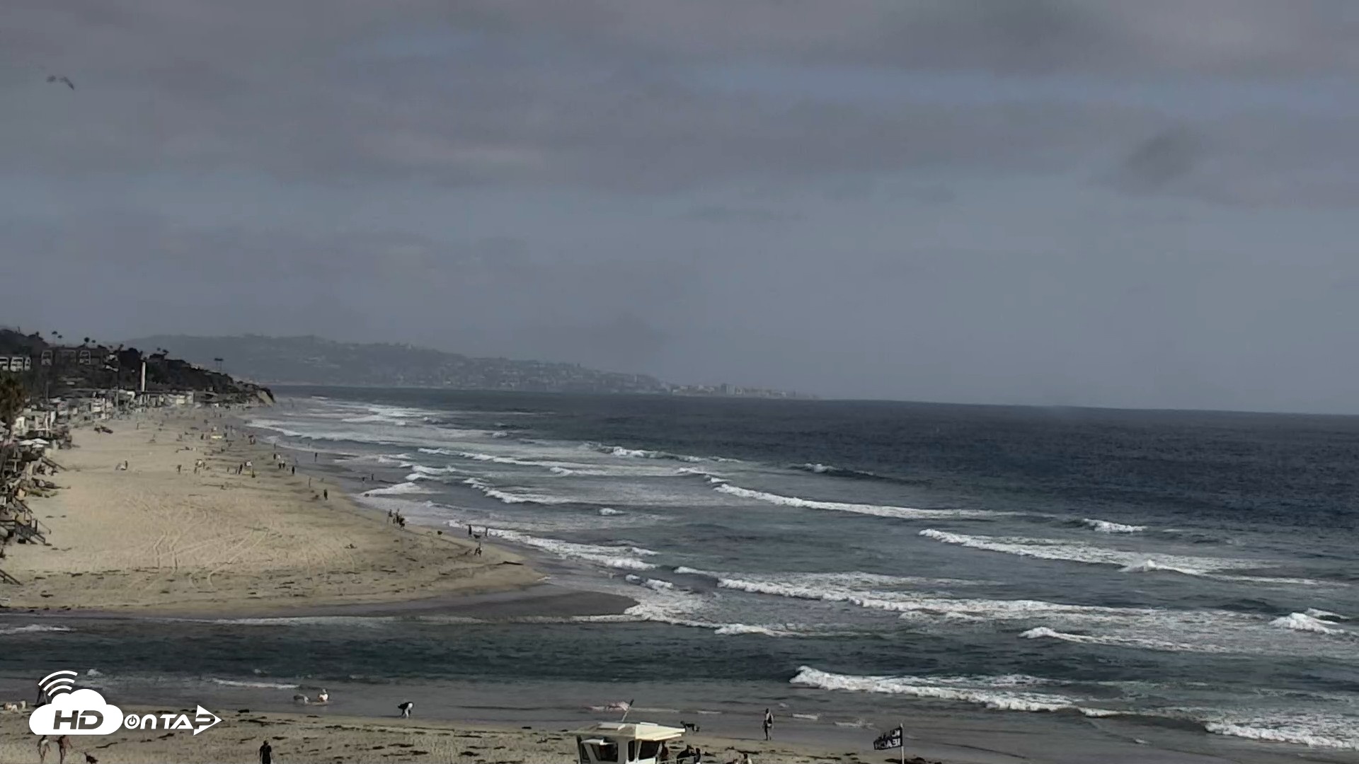 Snapshot of Del Mar Beach North Live Webcam taken Jun 8, 2026, 5:17pm PDT