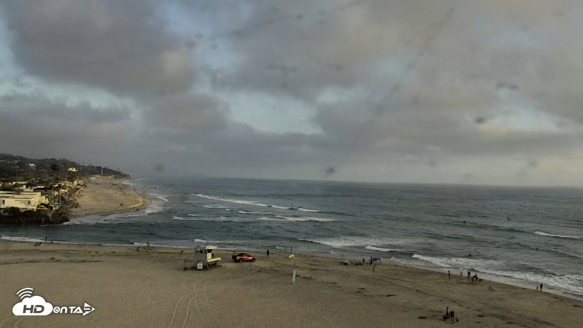 Snapshot of Del Mar Beach North Live Webcam taken Jul 14, 2026, 7:29pm PDT