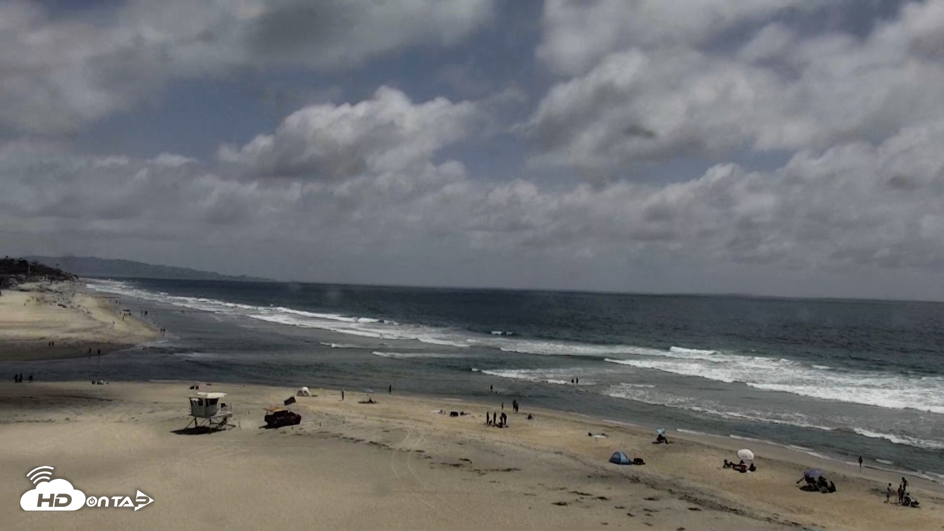 Snapshot of Del Mar Beach North Live Webcam taken Jun 30, 2026, 2:31pm PDT