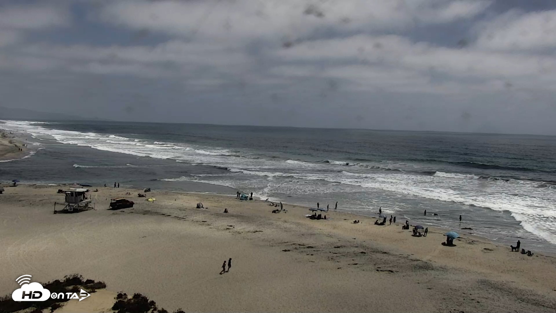 Snapshot of Del Mar Beach North Live Webcam taken Jul 8, 2026, 2:31pm PDT
