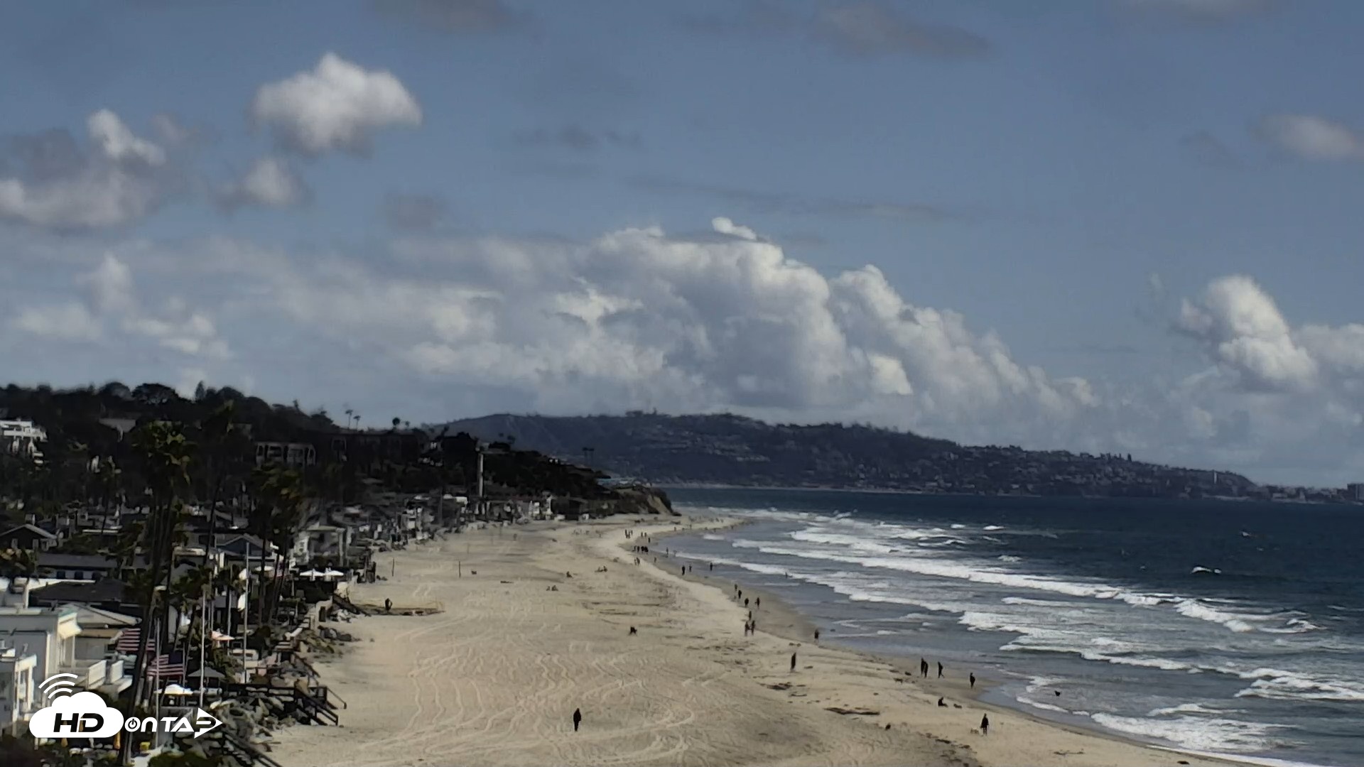 Snapshot of Del Mar Beach North Live Webcam taken May 5, 2026, 3:20pm PDT