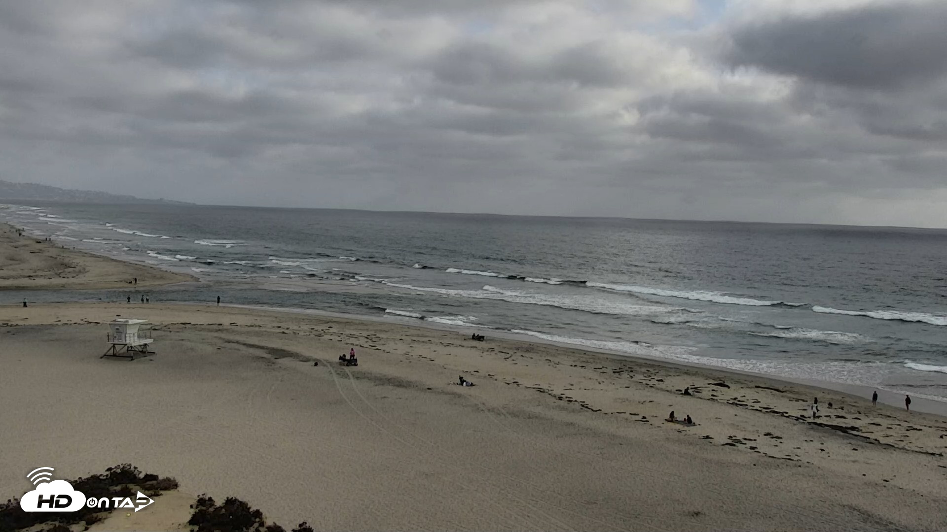 Snapshot of Del Mar Beach North Live Webcam taken Apr 30, 2026, 5:39pm PDT