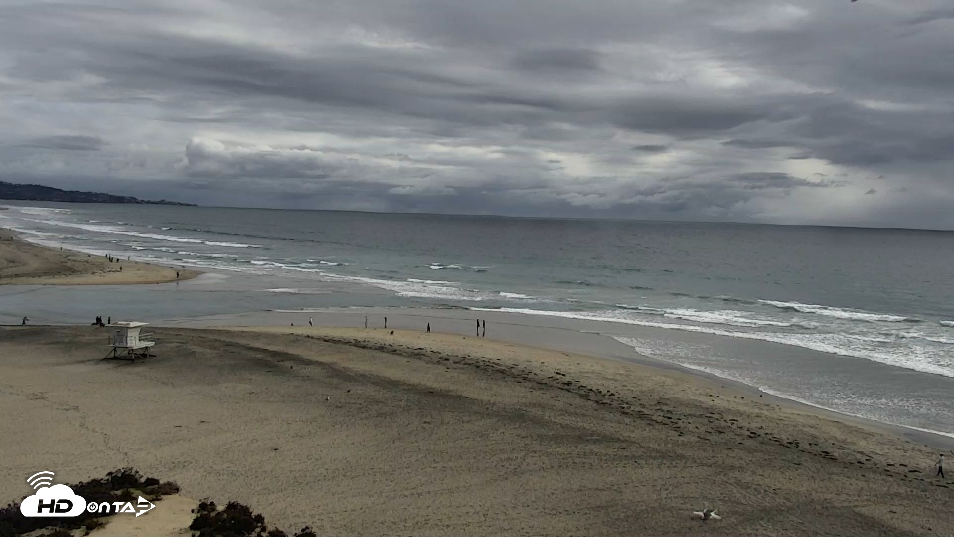 Snapshot of Del Mar Beach North Live Webcam taken Apr 12, 2026, 5:13pm PDT