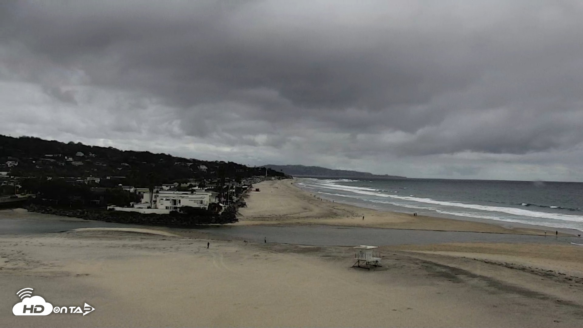 Snapshot of Del Mar Beach North Live Webcam taken Apr 12, 2026, 2:50pm PDT