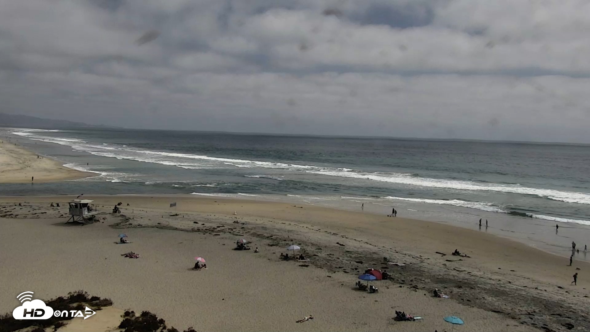 Snapshot of Del Mar Beach North Live Webcam taken Jun 16, 2026, 3:16pm PDT