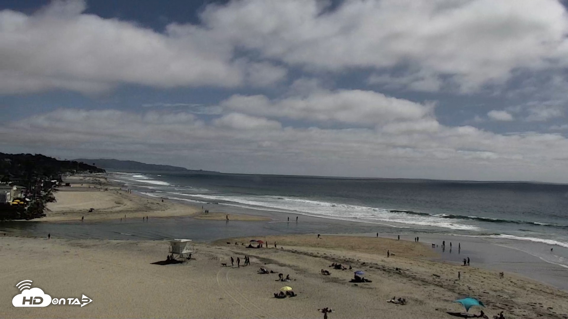 Snapshot of Del Mar Beach North Live Webcam taken Apr 10, 2026, 3:13pm PDT