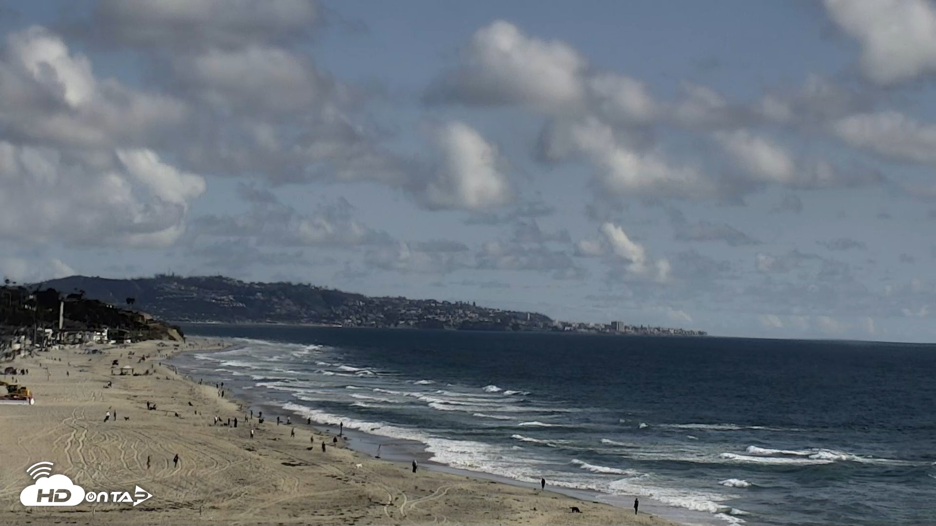 Snapshot of Del Mar Beach North Live Webcam taken Apr 26, 2026, 4:56pm PDT