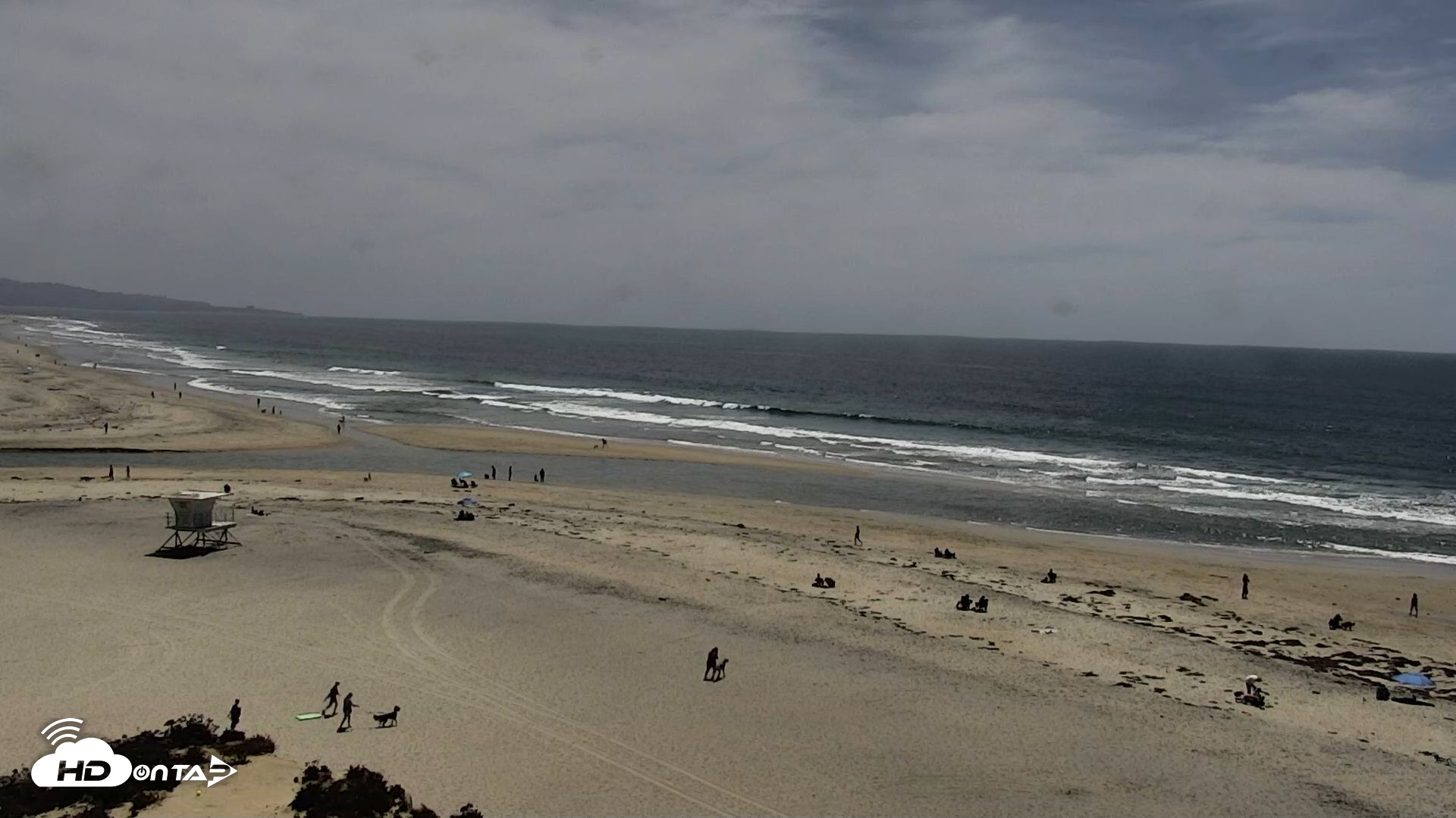 Snapshot of Del Mar Beach North Live Webcam taken Apr 29, 2026, 1:47pm PDT
