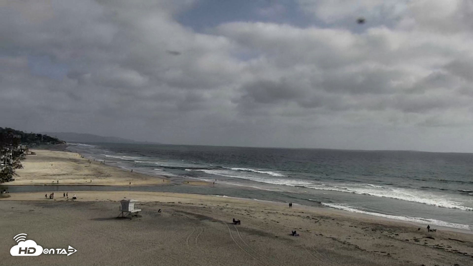 Snapshot of Del Mar Beach North Live Webcam taken Apr 30, 2026, 4:46pm PDT