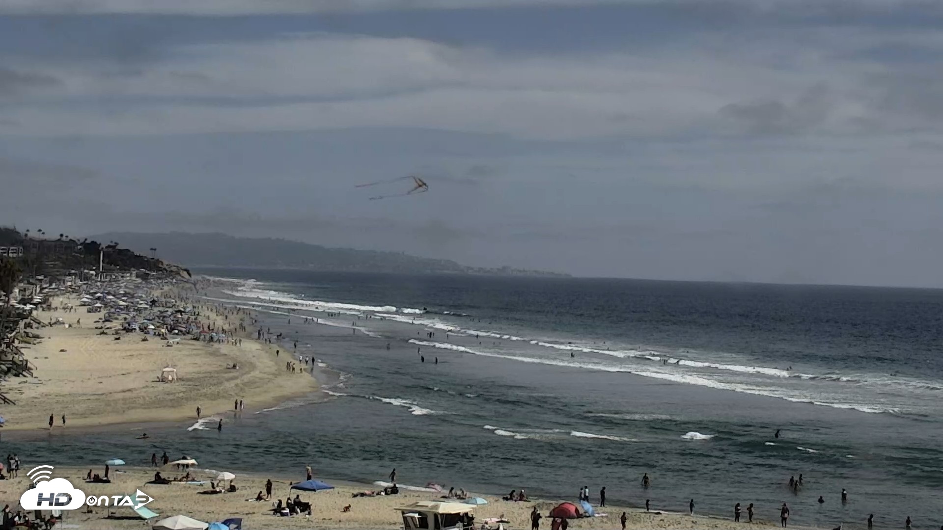 Snapshot of Del Mar Beach North Live Webcam taken Jul 4, 2026, 4:07pm PDT