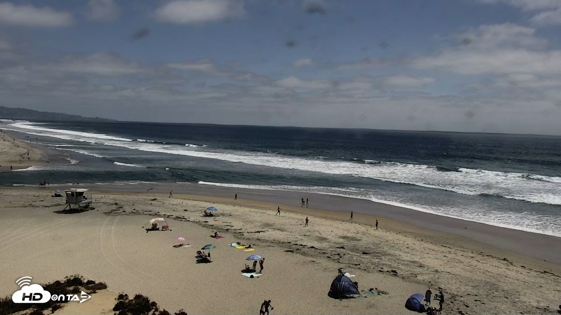 Snapshot of Del Mar Beach North Live Webcam taken Jun 17, 2026, 2:37pm PDT