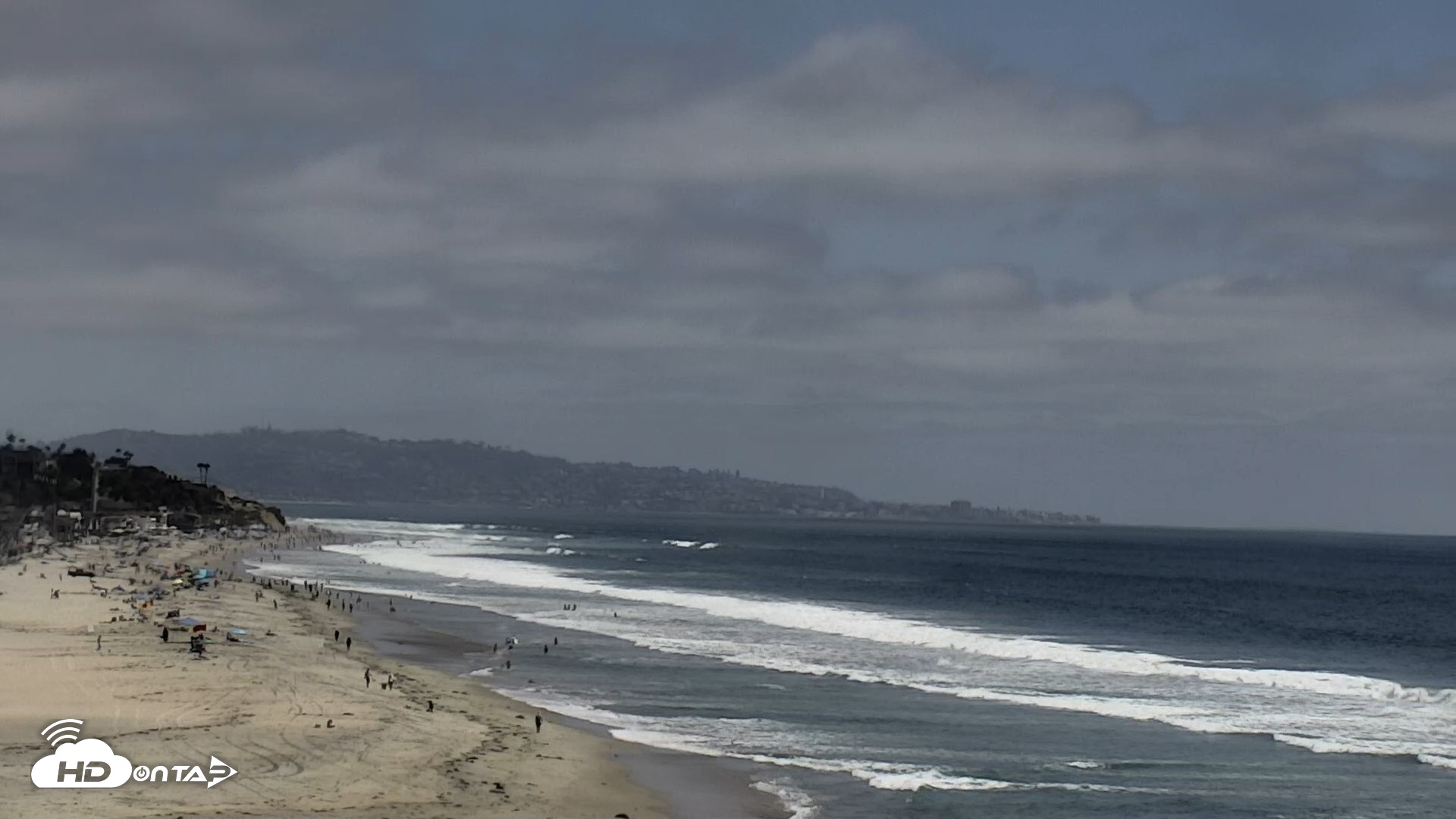 Snapshot of Del Mar Beach North Live Webcam taken Jun 17, 2026, 2:42pm PDT