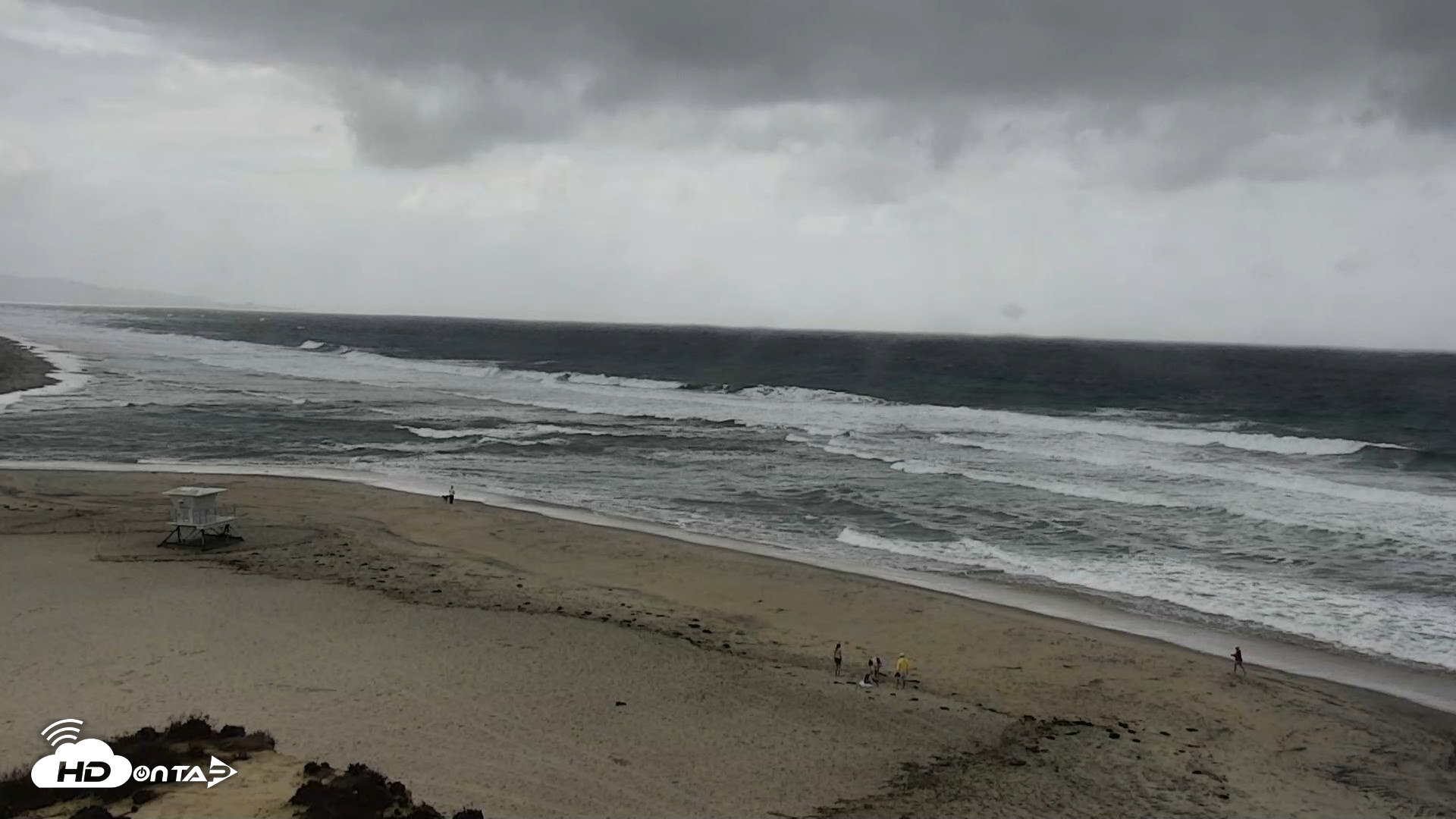 Snapshot of Del Mar Beach North Live Webcam taken Oct 11, 2026, 12:19pm PDT