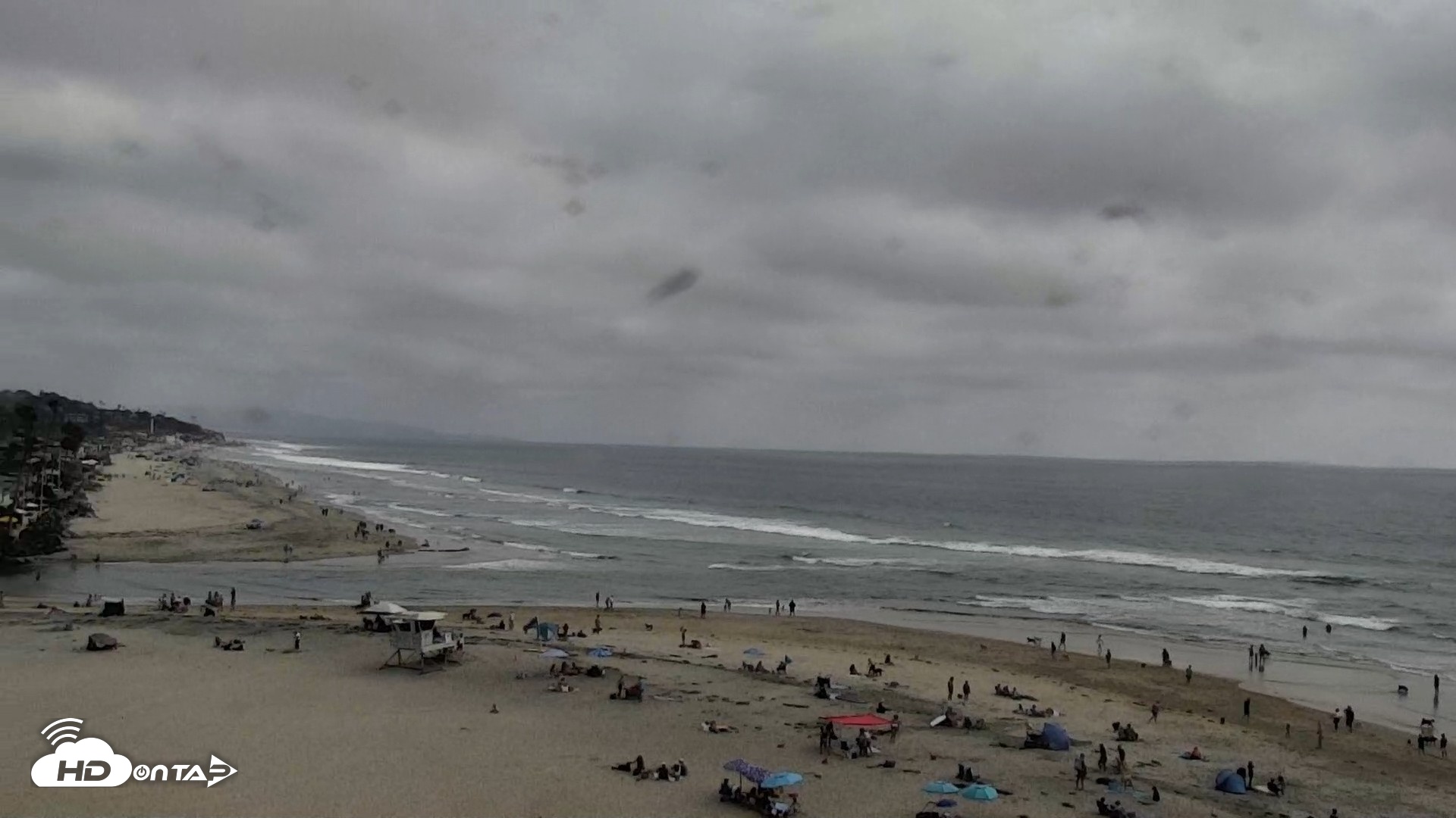 Snapshot of Del Mar Beach North Live Webcam taken Jun 14, 2026, 4:24pm PDT