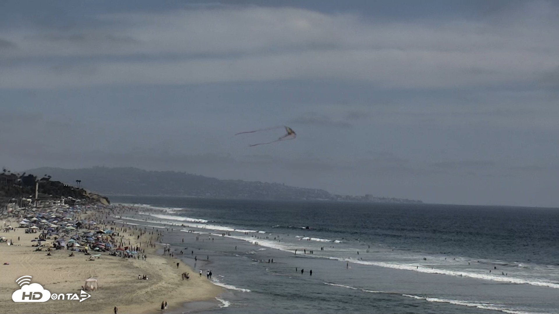 Snapshot of Del Mar Beach North Live Webcam taken Jul 4, 2026, 4:07pm PDT