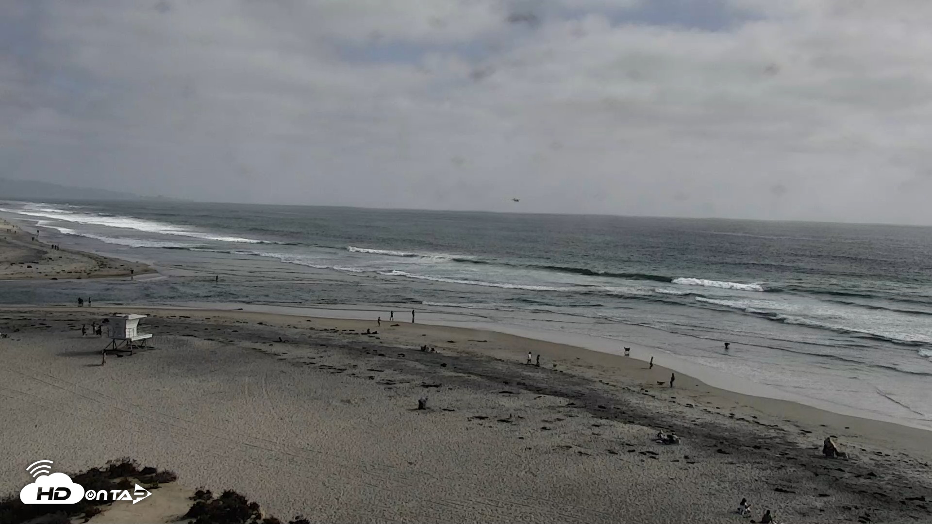 Snapshot of Del Mar Beach North Live Webcam taken Jun 1, 2026, 4:43pm PDT