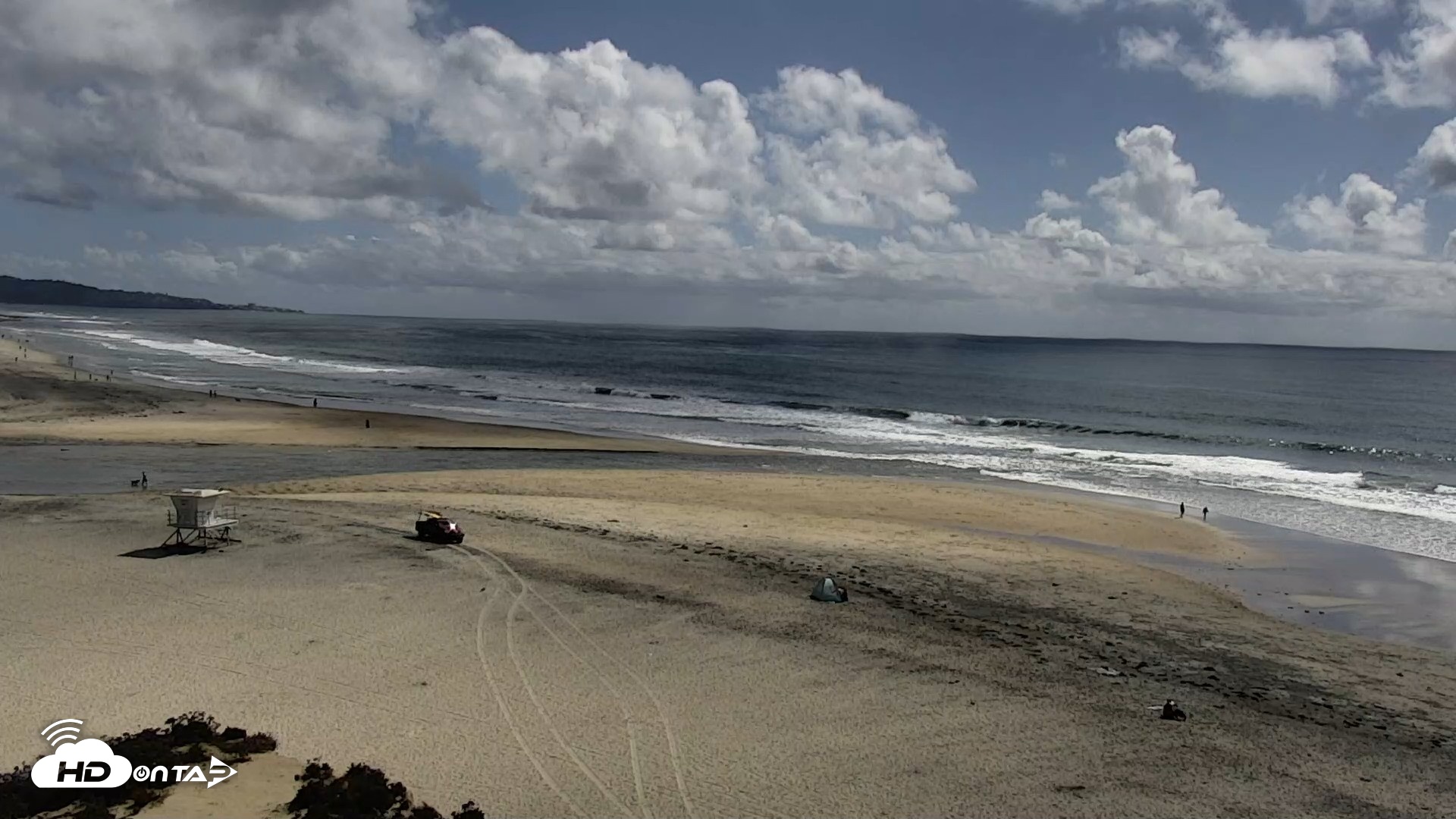Snapshot of Del Mar Beach North Live Webcam taken Apr 13, 2026, 3:11pm PDT