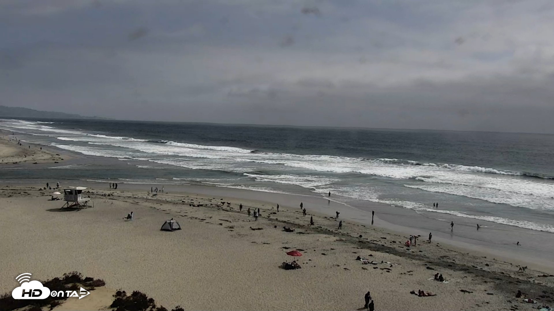 Snapshot of Del Mar Beach North Live Webcam taken Jun 5, 2026, 3:22pm PDT