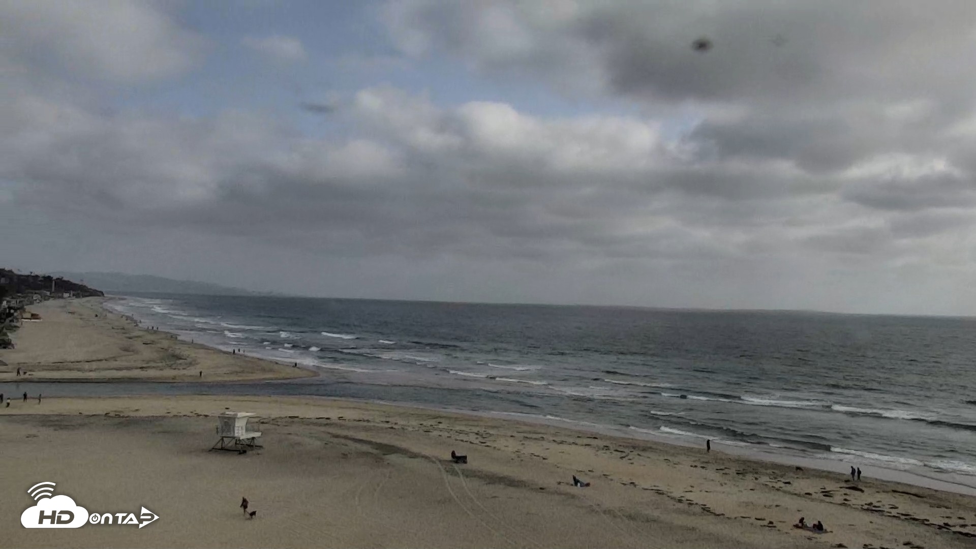 Snapshot of Del Mar Beach North Live Webcam taken Apr 30, 2026, 5:21pm PDT