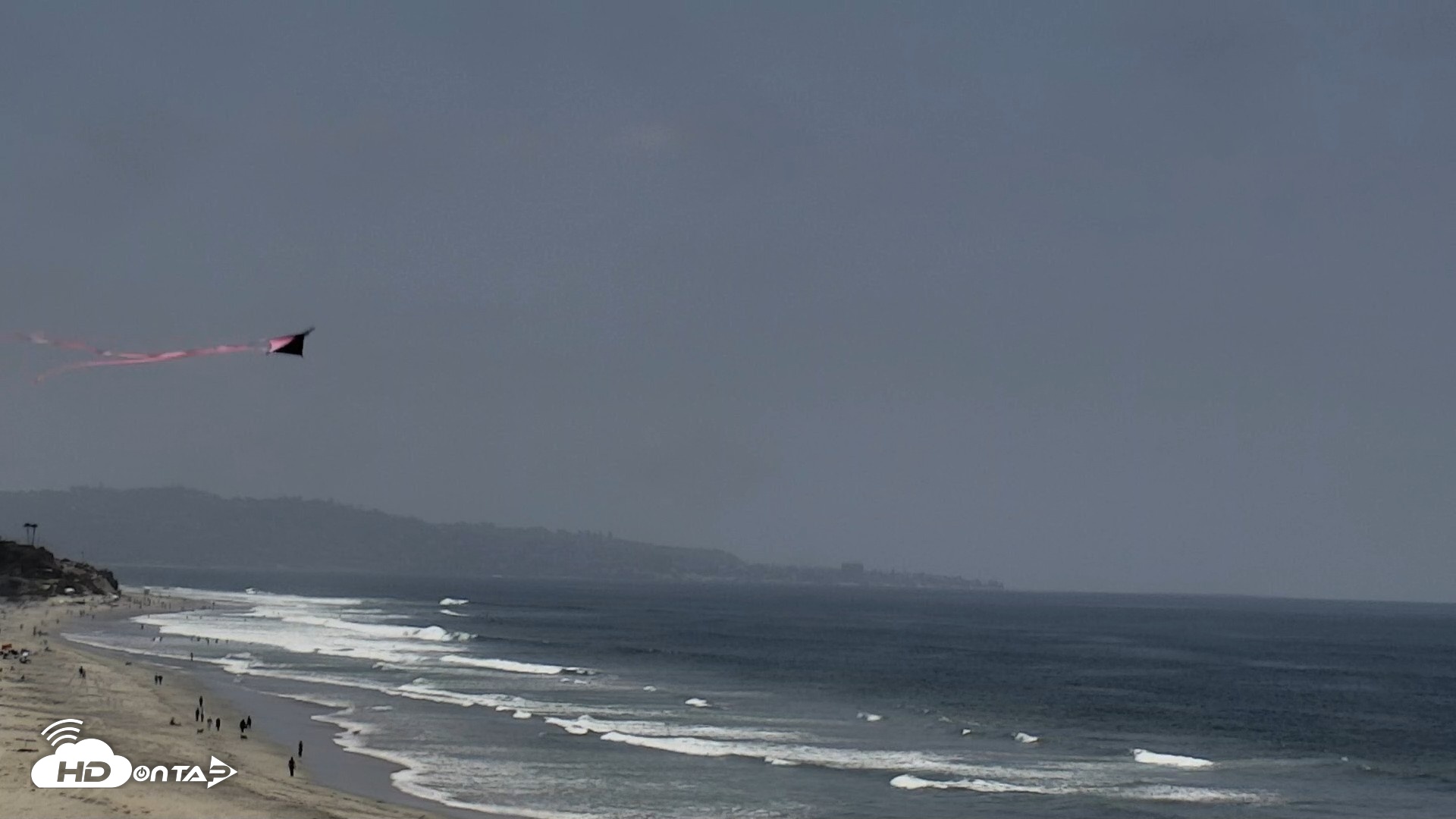 Snapshot of Del Mar Beach North Live Webcam taken Jun 2, 2026, 12:47pm PDT