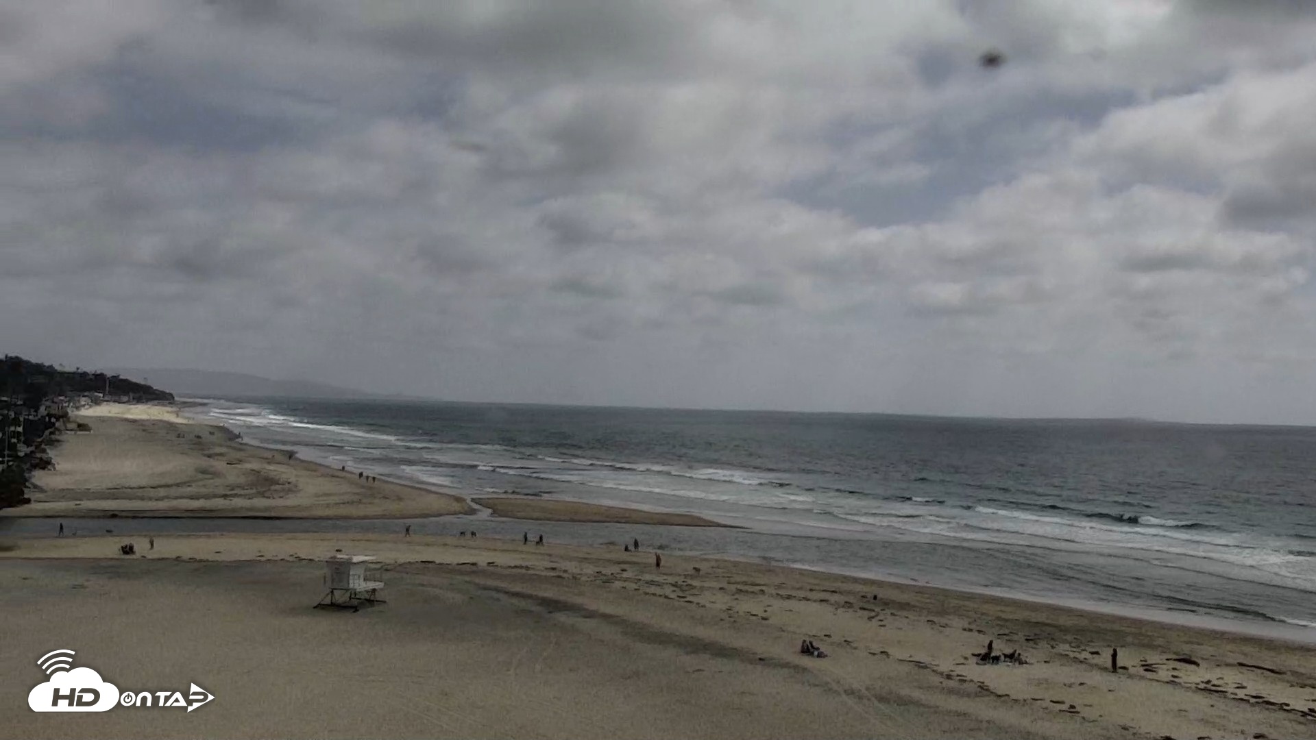 Snapshot of Del Mar Beach North Live Webcam taken Apr 30, 2026, 3:18pm PDT