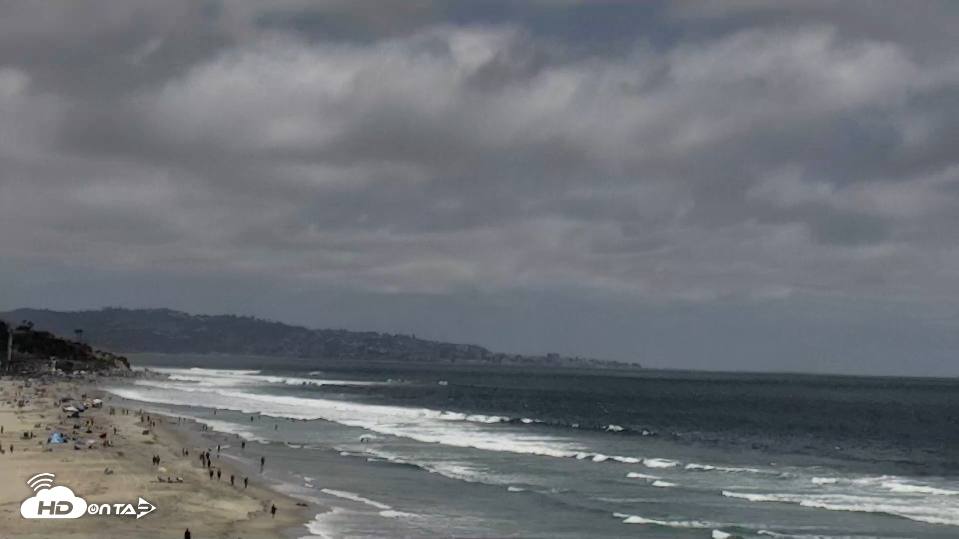 Snapshot of Del Mar Beach North Live Webcam taken Jun 19, 2026, 2:43pm PDT